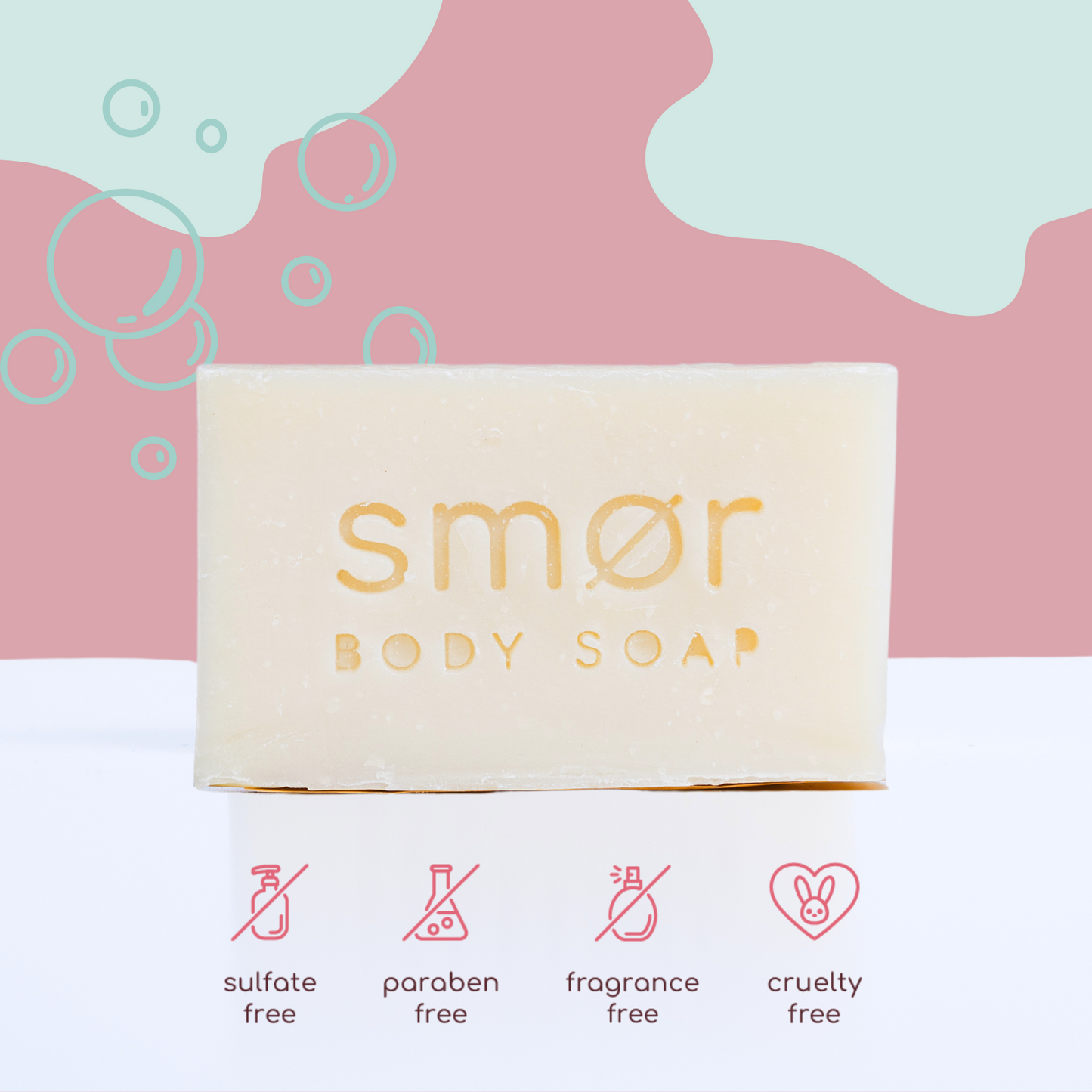 smør body soap + buff bag